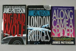 Lot of 5 James Patterson Alex Cross Series London Bridges Along Came A Spider - £12.68 GBP