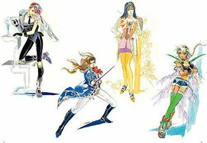 SaGa Series Tomomi Kobayashi Artworks and similar items