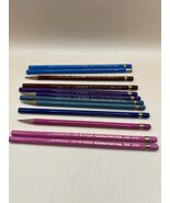 Vintage Eberhard Faber COLORBRITE Colored Pencils-Set of 12 Blue Purple ... - $27.75 CAD