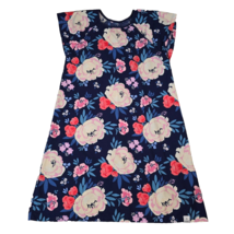 Gownies Hospital Gown Womens Small Medium Blue Floral  Labor Delivery Ma... - £27.83 GBP