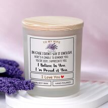 Romantic Candle Gift for Wife Valentines Birthday Anniversary Gift - $17.29 CAD