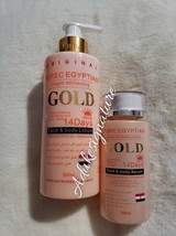 Purec Egyptian magic gold whitening lotion and pure Egyptian magic gold ... - £48.58 GBP