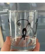 Black Cat Glass Kitty Cocktail Party Old Fashioned Tumbler Drink Cat Lad... - $556.04 MXN