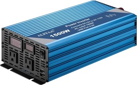 Alffaa 1500W Off-Grid Solar Power Inverter 12V To 110V With Built-In, Truck - £193.38 GBP