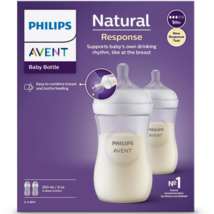 Avent Natural Response Feeding Bottle 260ml 2 Pack - £88.04 GBP