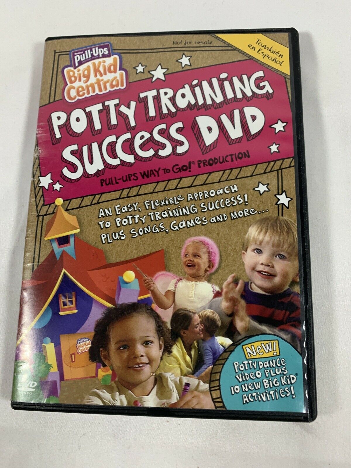 Huggies Pull Up Big Kid Central Potty Training Success ( DVD 2010)  - $2.96