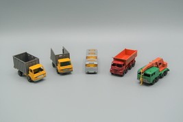 Matchbox Lot of 5 Diecast Cars Lesney Coach Hoveringham Cattle Truck Cra... - £34.31 GBP