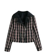 NWOT Women&#39;s Combination Textured Tweed Jacket - £23.97 GBP
