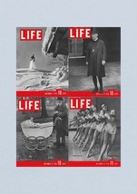 Life Magazine Lot of 4 Full Month of December 1936 7, 14, 21 ,28 - £45.56 GBP