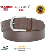 Paul Walter Genuine Leather Men Casual Adjustable Comfortable Jeans Belt - $250.28 MXN+