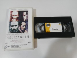 Elizabeth VHS Tape Cate Blanchett Geofrey Rush Shekhar Kapur, Spanish-
s... - $11.01