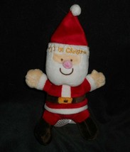 8&quot; Tender Kisses 2014 Baby&#39;s 1ST Christmas Santa Claus Stuffed Animal Plush Toy - £18.98 GBP