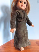 homemade 18&quot; american girl/madame alexander SKIRT/JACKET dress doll clothes - $20.25