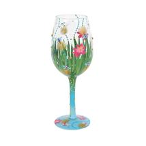 Lolita Wine Glass Firefly 15 oz 9" High Gift Boxed Collectible Hand-Painted New image 6
