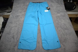 Dickies Pants Mens L Blue Pull On Unisex Scrub Medical Uniform Bottoms - $25.72
