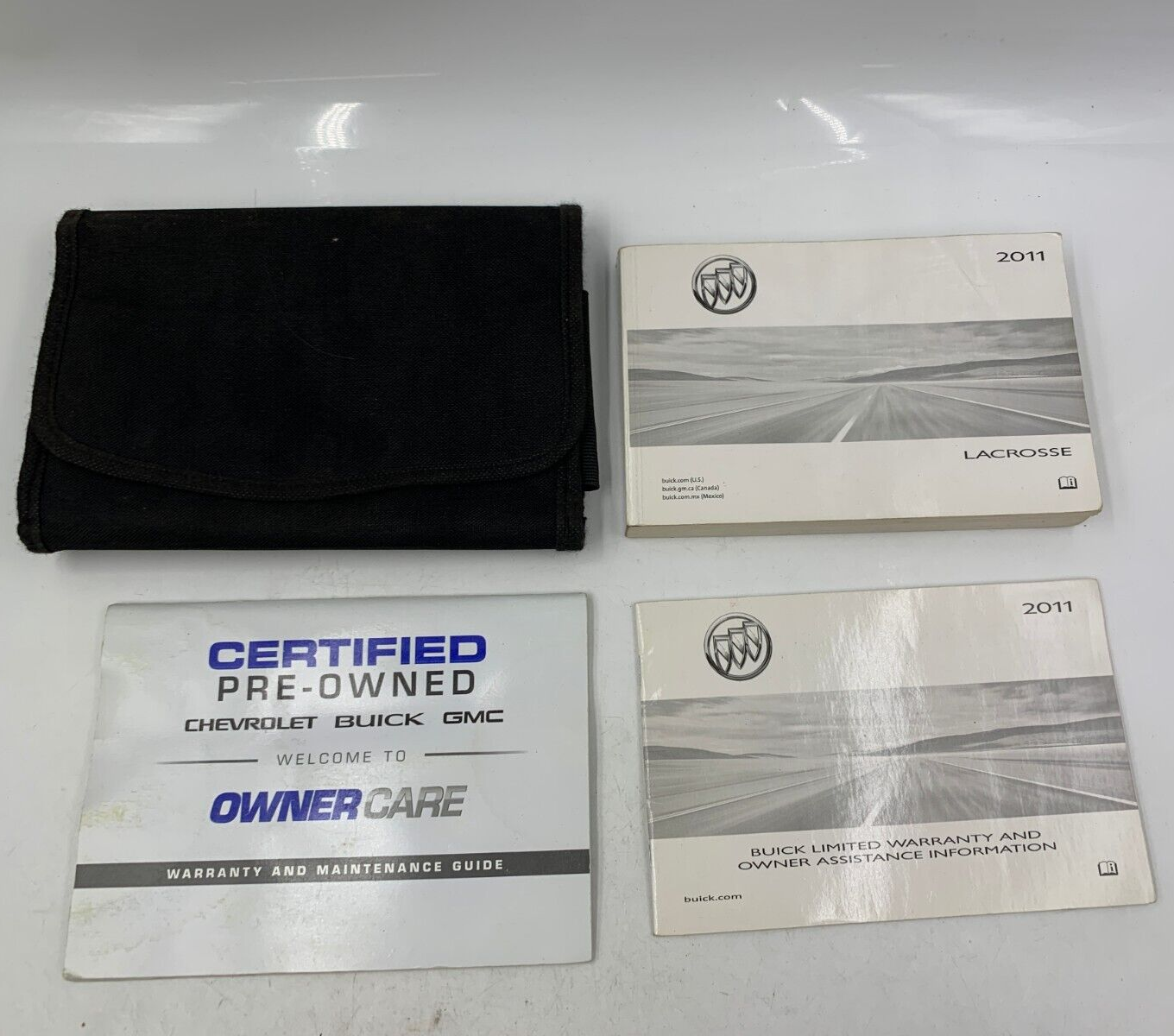 2011 Buick Lacrosse Owners Manual Handbook Set with Case OEM F01B42055 Other Car Manuals