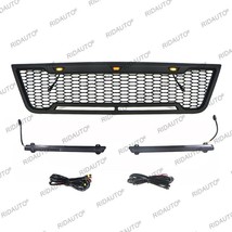 Front Grille Black Grill With LED Lights Fit For FORD E150 E250 E350 200... - £172.56 GBP