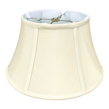 Royal Designs Shallow Drum Bell Billiotte Lamp Shade - Eggshell - 13 X 19 X 11.2 - £100.10 GBP