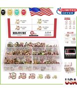Versatile 72-Piece Spring Clips for Hose, Pipe &amp; Fuel Lines - Easy Storage - $13.16