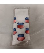 Union Pacific Logo White Trouser Socks New in Pkg - £12.99 GBP