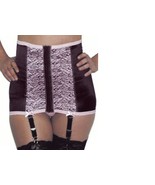 Rago 721 Medium Shaping Waist cincher garters pink and black and stockin... - £37.93 GBP+