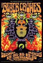 The Black Crowes Poster Fillmore December 2008 Crows - $67.49