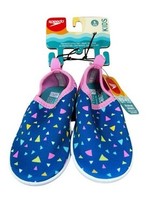 Speedo Splash And Sun Bootie Kids Size Small S (5-6) Water Shoes Blue Pink - $12.84