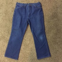 Wrangler Cowboy Cut Jeans Mens 40x30 Used Western 945DEN - £12.64 GBP