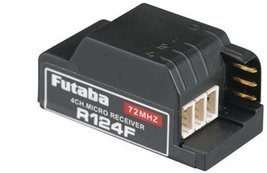 Futaba R124F 4-Ch Ultra Micro FM Rx 72 High Receiver - £27.86 GBP
