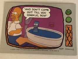 The Simpsons Trading Card 1990 #30 Bart Simpson Homer - £1.53 GBP