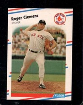 1988 Fleer #349 Roger Clemens Nmmt Red Sox *X100961 - £2.68 GBP