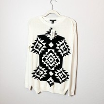 Nwt Forever 21 Boho Cream Sweater Size Small - £13.24 GBP
