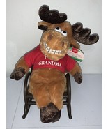 2012 Home Elements Animated Reindeer Grandma Got Run Over By A Reindeer ... - $475.29 MXN