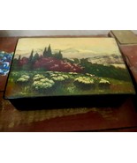 Very Rare Palekh Soviet Russian Lacquer Box, Signed N, Chirkin Mstera,,1... - $11,241.64 MXN