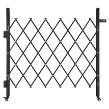 VEVOR Single Security Gate, Lockable Scissor Gate, Steel Retractable Gates - $1,442.06 MXN