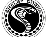 SHELBY COBRA  12&#39;&#39; DISK METAL SIGN - £31.61 GBP