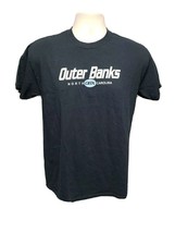 OBX Outer Banks North Carolina Adult Medium Black TShirt - £11.59 GBP