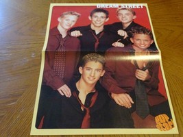 Aaron Carter Dream Street teen magazine poster clipping red ties Teen Idols - £3.93 GBP