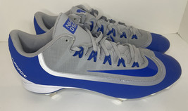 Nike Huarache 2K Filth Pro Low Metal Baseball Cleats Blue Gray White Men... - $17.77