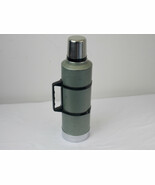 Vintage Stanley Aladdin Thermos 1/2 Gallon 2 Qt With Handle Stopper Cup ... - €23,95 EUR