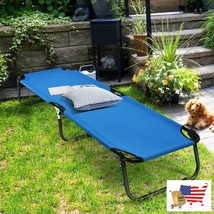 Folding Camping Bed Outdoor Portable Military Cot Sleeping Hiking - $120.75