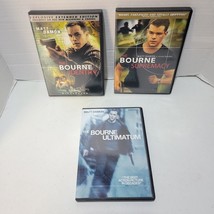 The Jason Bourne Trilogy 3 Movie DVD Collection Identity, Supremacy, Ultimatum - £6.12 GBP