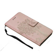 Anymob Huawei Phone Case Blush 3D Tree Flip Leather Wallet Cover - £22.97 GBP