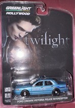 Twilight Greenlight Hollywood Movie Car : Ford Crown Victoria Police Interceptor - $42.75