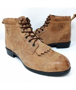 *READ* Ariat Heritage Ranger Kiltie Lacer Leather Work Boots - Men&#39;s Siz... - $760.62 MXN
