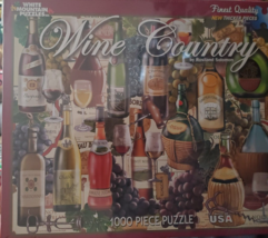 White Mountain Puzzles Wine Country - 1000 Piece Jigsaw Puzzle by White ... - $61.70