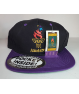 Atlanta 1996 Olympics Hat Snapback Deadstock Cap Adjustable NWT Pro Pock... - £27.15 GBP