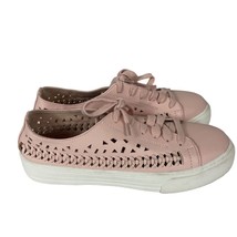 Brash Womens Lace Up Shoes with Cut Out Detail Size 9 Pink - $12.60