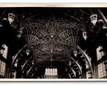 RPPC Henry VII Lady Chapel Interior Ceiling London England UNP Postcard P28 - £3.91 GBP