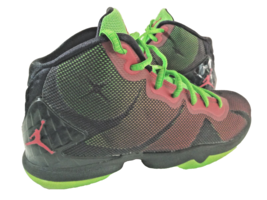 Jordan Superfly Shoe Sneakers 5.5Y Youth Ladies Size 7 Red Green 768930 006  - £23.90 GBP